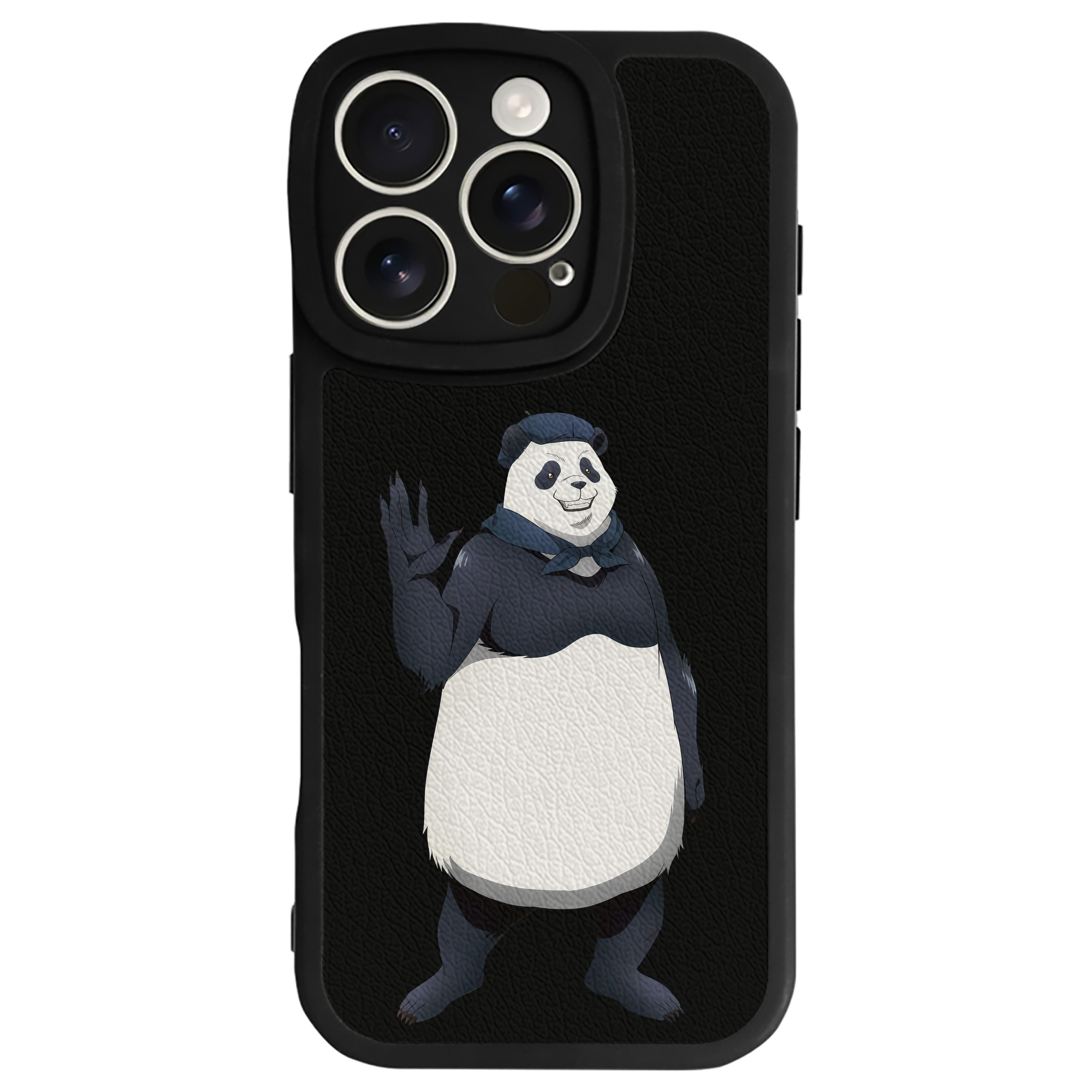 （画像用） 呪術廻戦 Jujutsu Kaisen 【iPhone 16シリーズ対応】シリコンスマホケース（レザー調） 材質：シリコン